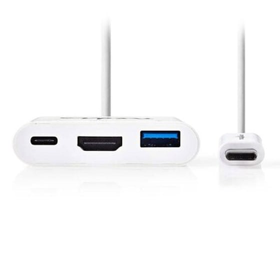 CABLE NEDIS USB C 3.1 T USB A/USB C/HDMI image 0