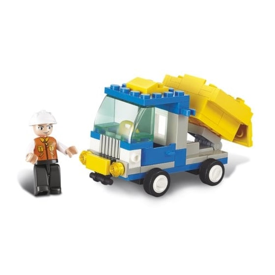 Sluban Τουβλάκια Town, Dump Truck M38-b0178, 65τμχ image 0