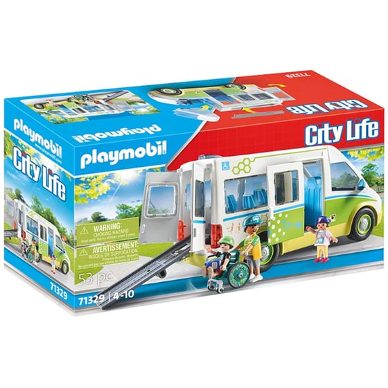 PLAYMOBIL® City Life Σχολικό Λεωφόρειο (71329) image 0