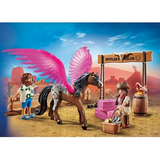 PLAYMOBIL® The Movie Η Μάρλα και Ο Ντελ στην Άγρια Δύση (70074) image 5