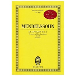 Mendelssohn - Symphony Nr.3 In A Minor Op.56 [pocket Score]