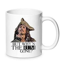Κούπα Pirates of Caribbean Κεραμική 330 ml - Jack Sparrow