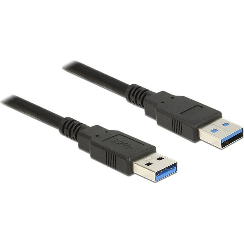 Καλώδιο δεδομένων Powertech Καλώδιο Usb 3.0 (a) Σε Usb 3.0 (a), 1.5m, Black (cab-u106)