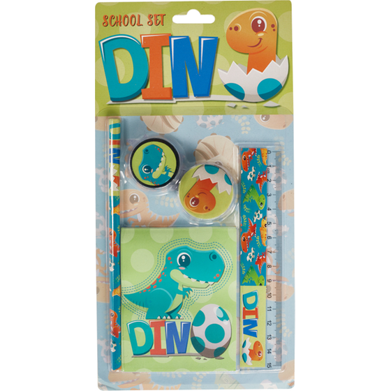 COOLBEE Σχολικό Σετ Dinosaur (5 Τεμάχια) image 0