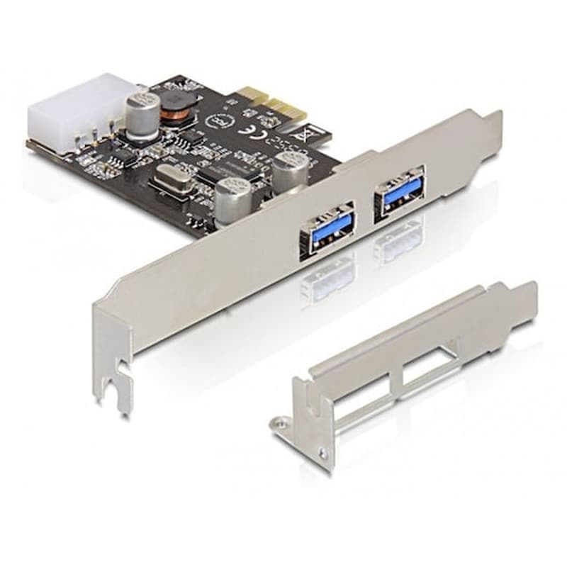 DELOCK Controller Pcie Delock 2x Usb3.0 Ext +lowprofile