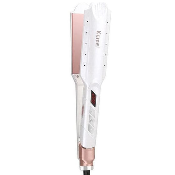 Ισιωτικό Μαλλιών KEMEI KM-8852 Λευκό image 0