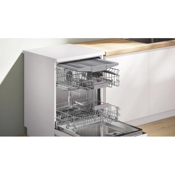 BOSCH SMS4HMW08E για 14 Σερβίτσια Λευκό Πλυντήριο Πιάτων image 6