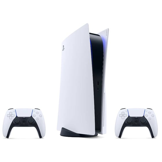 Sony PlayStation 5 & DualSense Wireless Controller & Horizon Forbidden West & Ghost of Tsushima Director's Cut image 1
