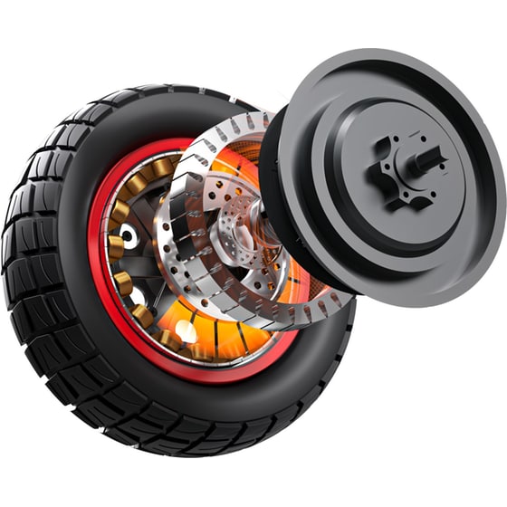 Ηλεκτρικό Πατίνι Urbanglide E-Cross One - Μαύρο image 11