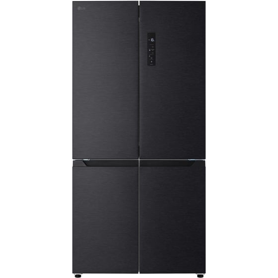 LG GMM42ABBEH Total No Frost 600 Lt Μαύρο Ψυγείο Ντουλάπα image 0
