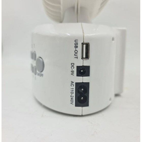ANDOWL Q-312  Aνεμιστήρας Επιτραπέζιος με USB 30 cm image 5