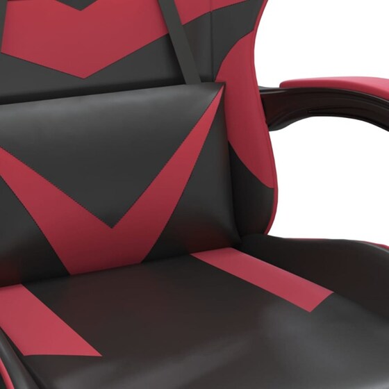 Καρέκλα Gaming VIDAXL 349550 από Τεχνητό Δέρμα - Μαύρο image 3