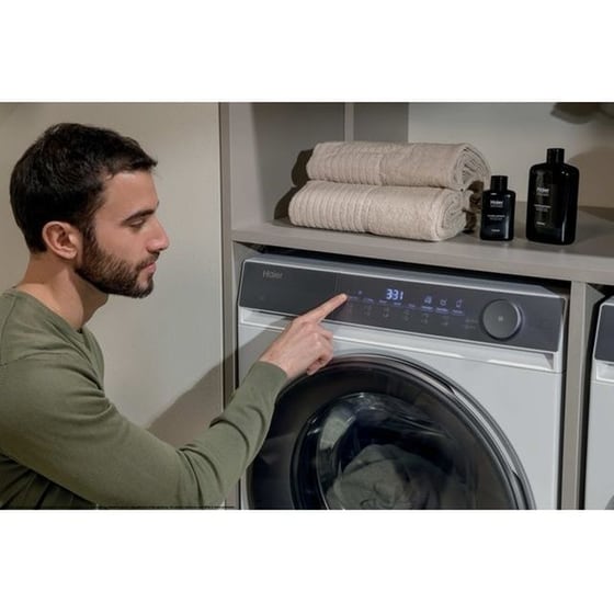 HAIER HW90-B14367TU1 9 kg 1.400 Στροφές Λευκό Πλυντήριο Ρούχων image 14