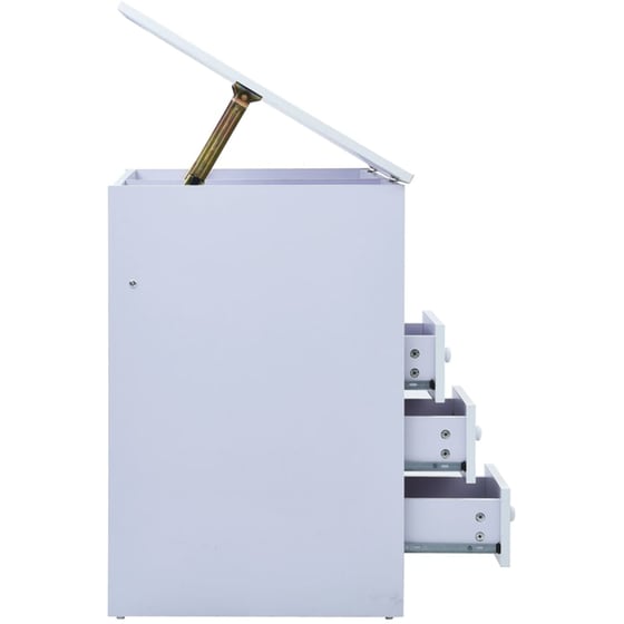 Γραφείο Σχεδίασης VidaXL από Μοριοσανίδα 100x55cm - Λευκό image 4