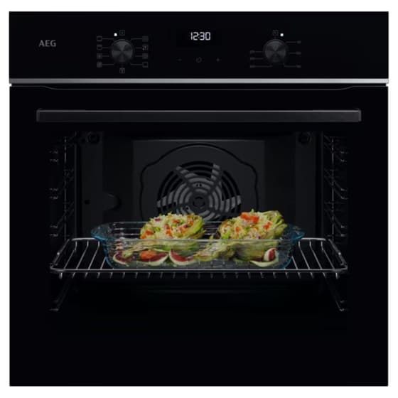 AEG TU5AB21FSB & TN64IA00FB 72 Lt Μαύρο Εντοιχιζόμενος Σετ Φούρνος και Εστία image 1
