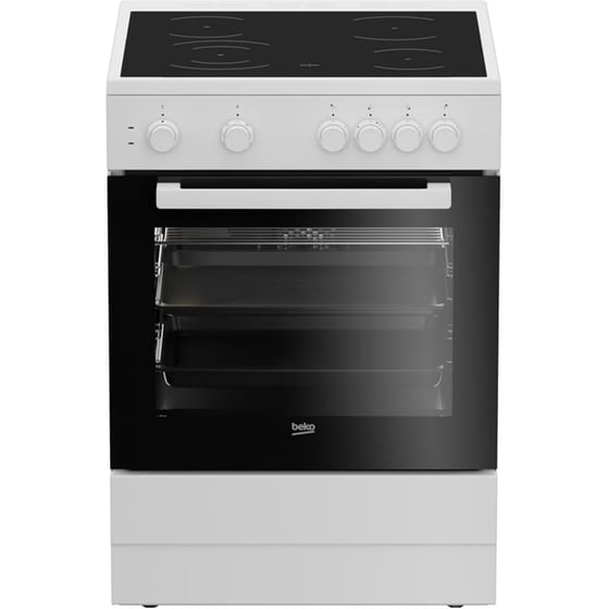 BEKO FSM67011GW 72 lt Λευκό Ηλεκτρική Κουζίνα Κεραμική image 0