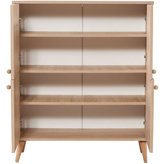 Παπουτσοθηκη 24Mall Piano από Μοριοσανίδα 95x36x111 cm image 3