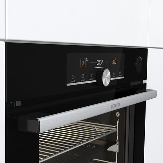 GORENJE BPSAX6747A08BGWI 77 Lt Μαύρο Εντοιχιζόμενος Φούρνος Άνω Πάγκου image 1