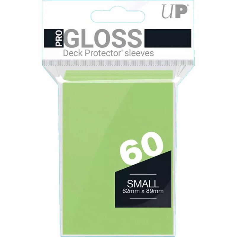 Ultra Pro Small Card Sleeves Lime Green 60 Τμχ