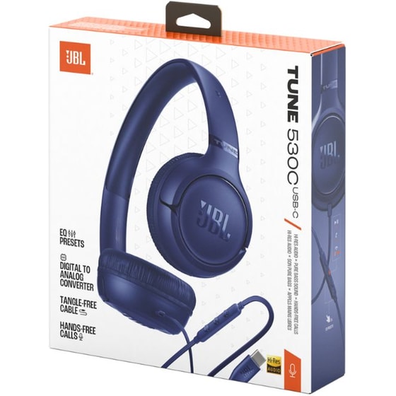 JBL Tune 530C Ενσύρματα Ακουστικά Κεφαλής - Blue image 4