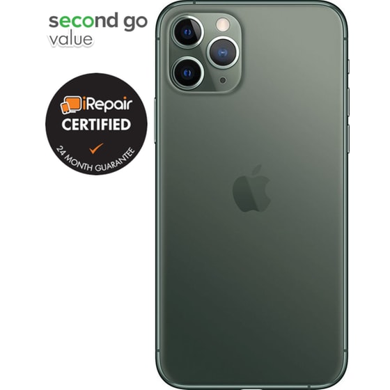 Μεταχειρισμένο Apple iPhone 11 Pro Max 64GB Midnight Green second go value Certified by iRepair image 3