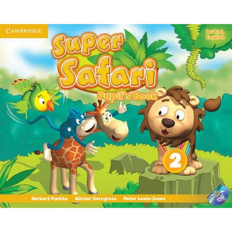 Super Safari Level 2 Pupils Book with DVD-ROM