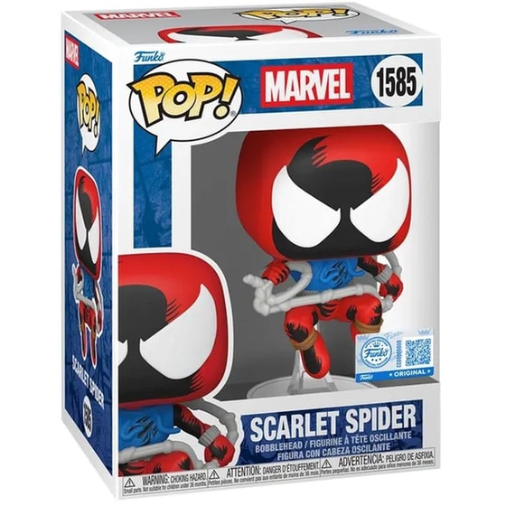 Funko Pop! Marvel: Spiderman - Scarlet Spider (Exclusive) #1585 image 1