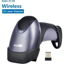 NETUM NT-M2 Scanner Χειρός  Ασύρματο Ανάγνωση 1D Barcodes Μαύρο
