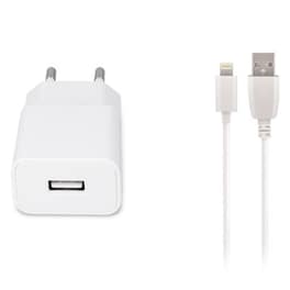 Σετ Φόρτισης Maxlife Mxtc-01 Usb with cable Lightning 2.1A 1m - White