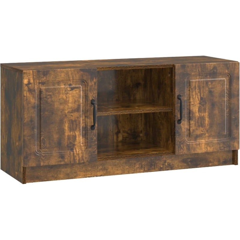 Έπιπλο Τηλεόρασης VidaXL 102x34.5x47 cm - Καπνισμένο Ξύλο Δρυός