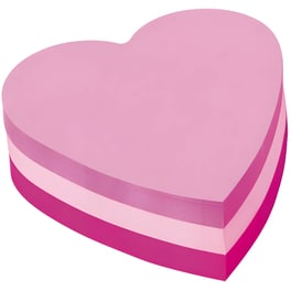 Αυτοκόλλητα Χαρτάκια 3M Post-it 70x70 mm Καρδιά (225 Φύλλων - 1 Τεμάχιο)