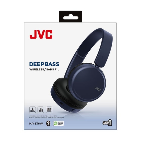 JVC HA-S36W Ασύρματα Ακουστικά Κεφαλής - Μπλε image 5