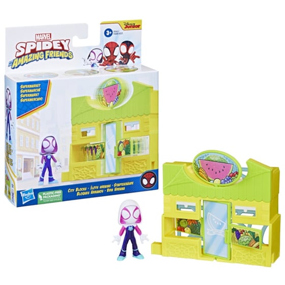 Hasbro Marvel Spidey & His Amazing Friends City Blocks - Τυχαία Επιλογή Σχεδίου image 2
