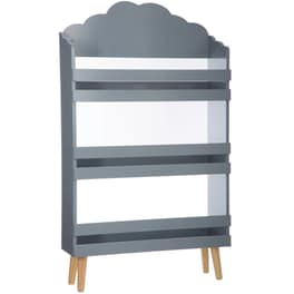 Παιδική Βιβλιοθήκη Atmosphera Cloud Grey 127154b MDF 58x18x100 cm - Γκρι