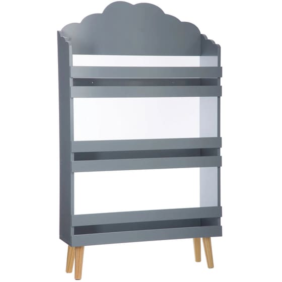 Παιδική Βιβλιοθήκη Atmosphera Cloud Grey 127154b MDF 58x18x100 cm - Γκρι image 0