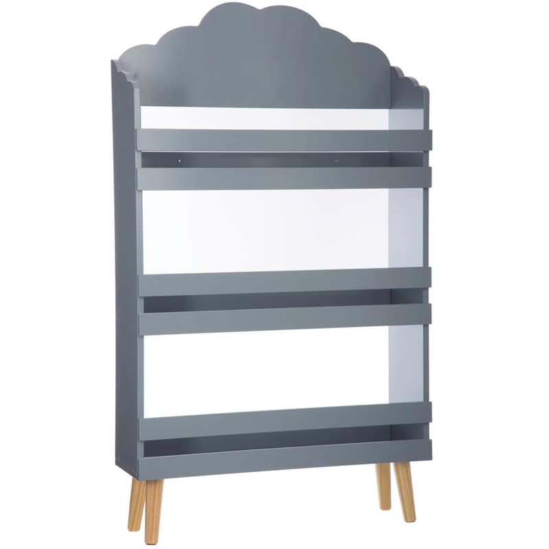 ATMOSPHERA Παιδική Βιβλιοθήκη Atmosphera Cloud Grey 127154b MDF 58x18x100 cm - Γκρι