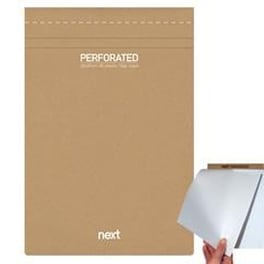 Next Μπλοκ Σημειώσεων Perforated Λευκό 20x29εκ., 80φ., 70γρ.