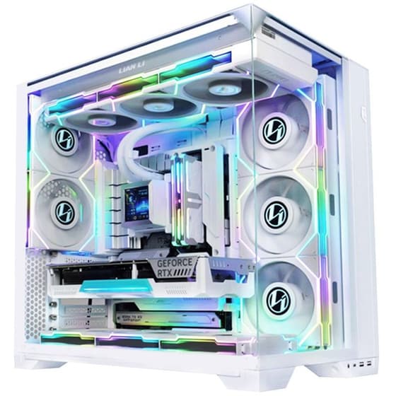 Κουτί Desktop Lian Li O11 Vision Compact Full Tower - Λευκό image 4