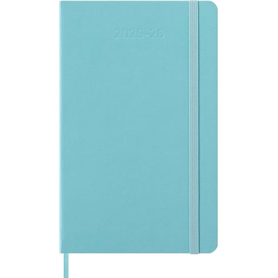 Ημερολόγιο Εβδομαδιαίο Moleskine 2025-2026 18Μ Large Aquamarine Hard image 2