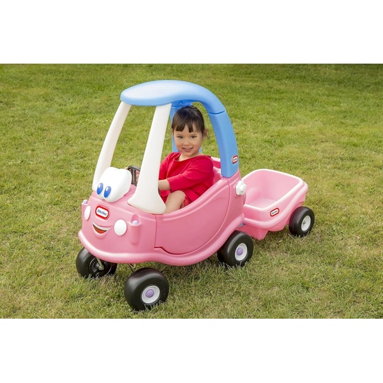 Little Tikes Καρότσα για Αυτοκινητάκι Princess Cozy Coupe Trailer image 3
