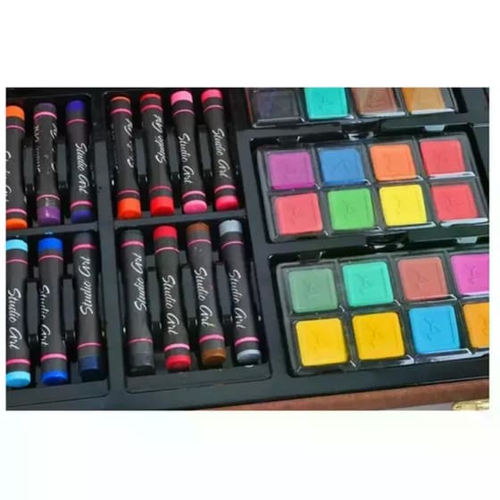 Σετ Ζωγραφικής Aria Trade (81 Τεμάχια) image 6