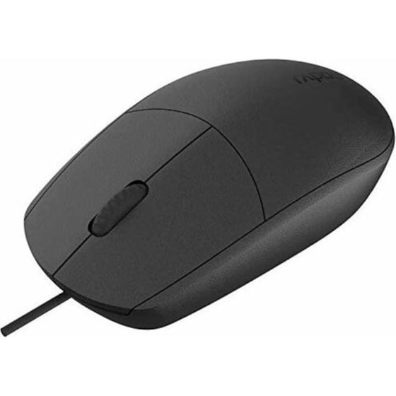 Rapoo N100 Ενσύρματο Ποντίκι Μαύρο image 1