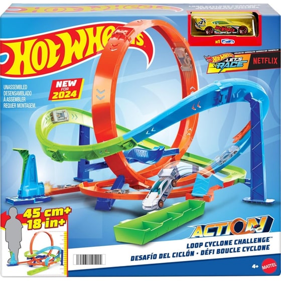 Hot Wheels Πίστα Loop Cyclone Challenge image 0