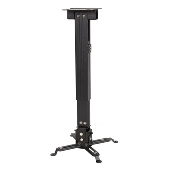 Βάση Projector Οροφής Comtevision CMA01-B έως 15 kg - Μαύρη image 0