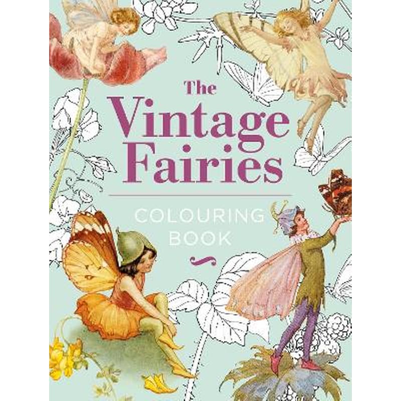 The Vintage Fairies Colouring Book