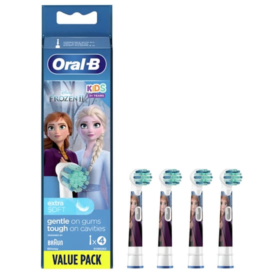Ανταλλακτικές Κεφαλές ORAL-B Παιδικό Frozen Σετ 4 Τεμ image 1