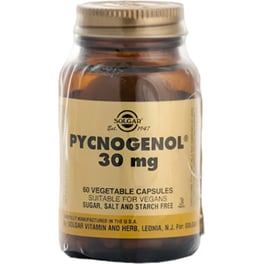 Ειδικό Συμπλήρωμα Διατροφής Solgar Pycnogenol 30mg - 60 κάψουλες
