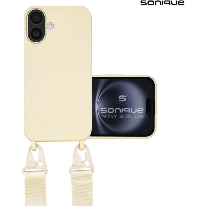 Θήκη Apple iPhone 16 - Sonique - Μπεζ