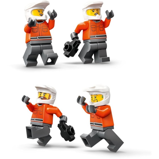 LEGO® City F1® Pit Stop & Pit Crew with Ferrari Car (60443) image 8