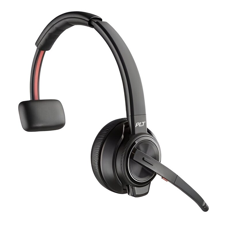 Ασύρματα Ακουστικά Κεφαλής Poly Savi 8410 Office S8410-Μ - Μαύρα